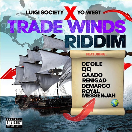 TRADE WINDS RIDDIM – LUIGI SOCIETY | YO WEST PROD (2023) Trade Winds Riddim