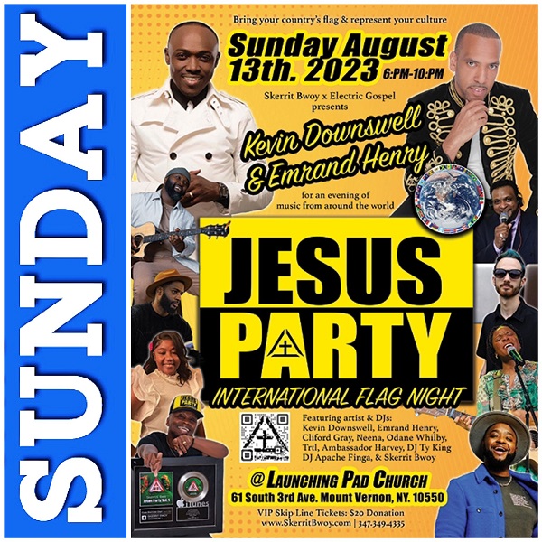 Skerrit Bwoy is having a Jesus Party Skerrit Bwoy